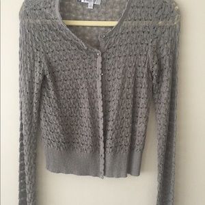 Jennifer Lopez grey cardigan